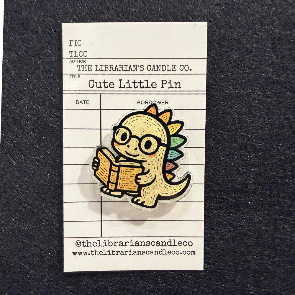 Dino Book Pin