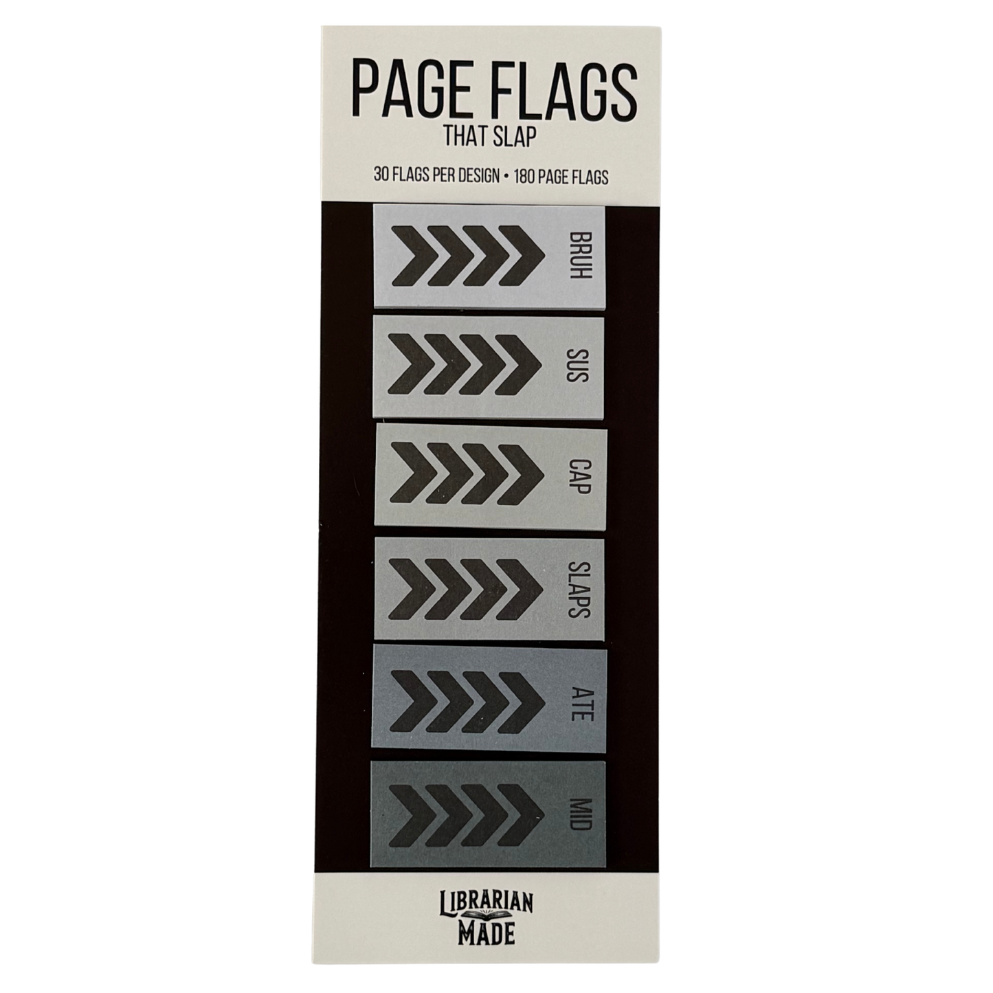 Book Club Page Flags that Slap