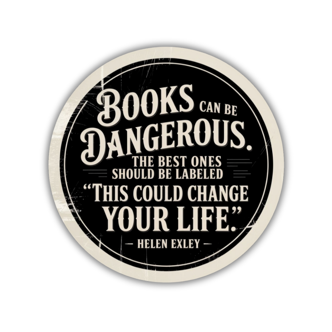 Books are Dangerous Sticker