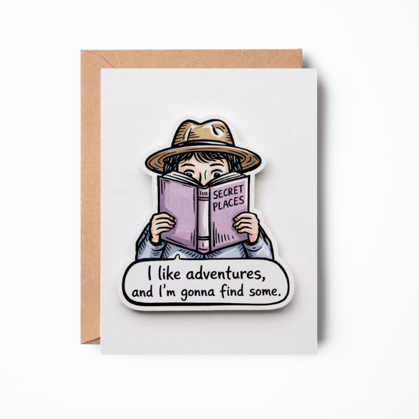 I Like Adventures Greeting Card