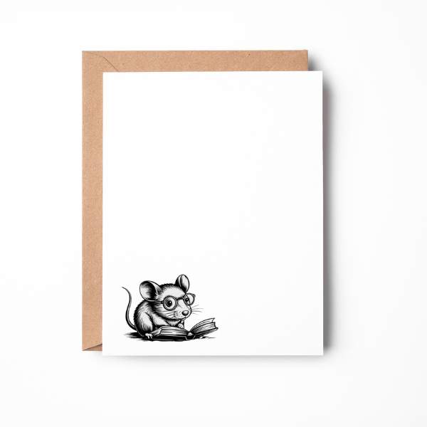 Mouse Greeting Card