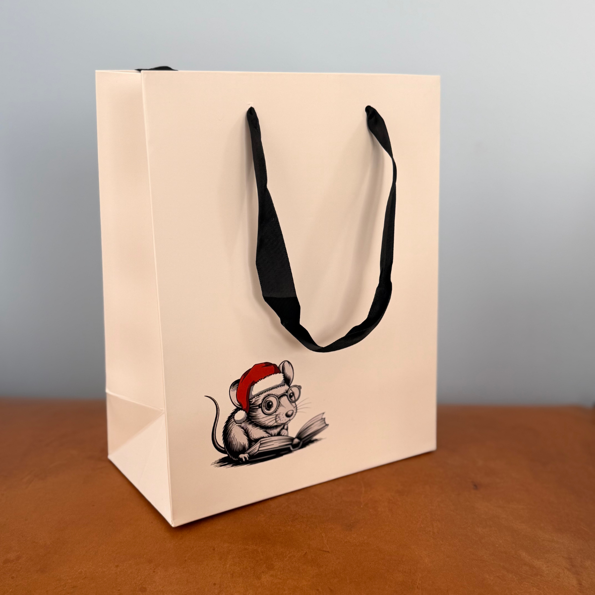 Santa Mouse Gift Bag