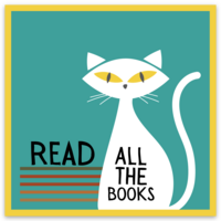 Cat Read All the Books Sticker