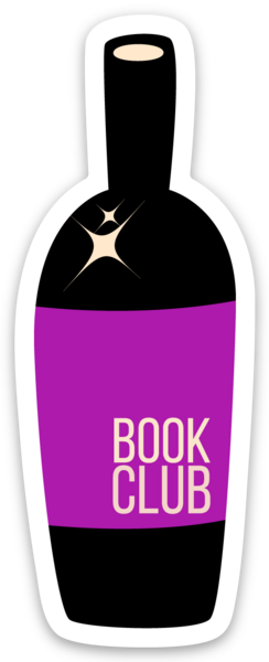 Book Club Sticker (Purple)