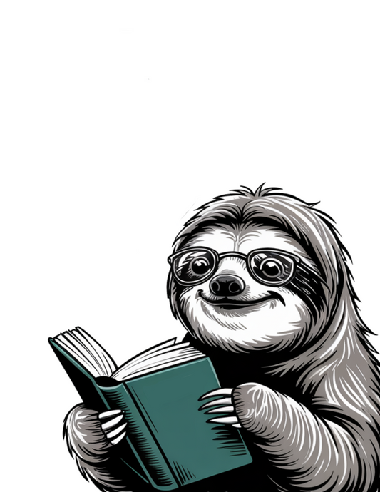 Sloth Greeting Card