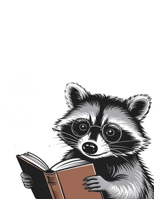 Raccoon Greeting Card