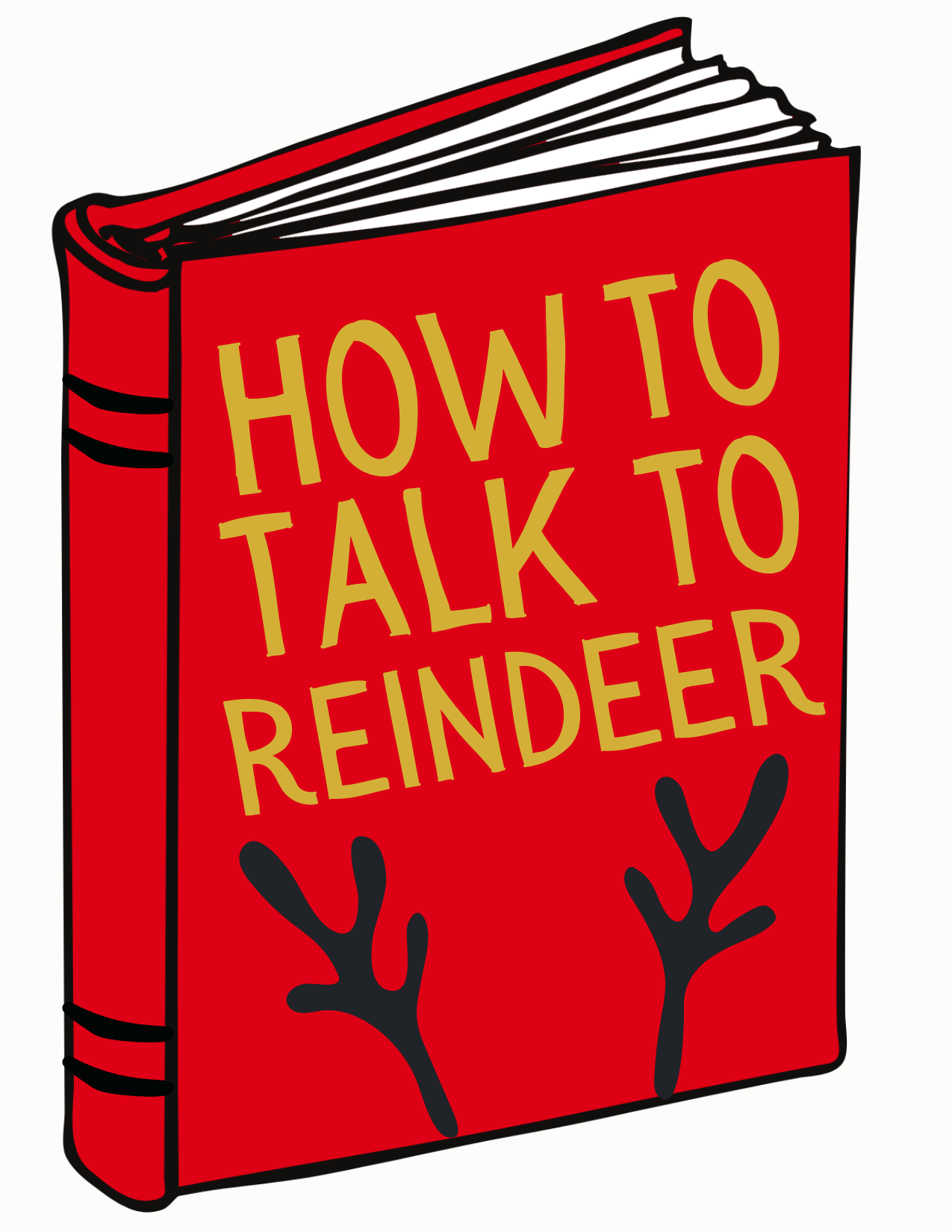 Holiday Reindeer Greeting Card