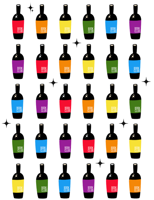 Rainbow Book Club  Greeting Card
