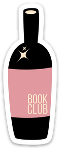 Book Club Sticker (Pink)