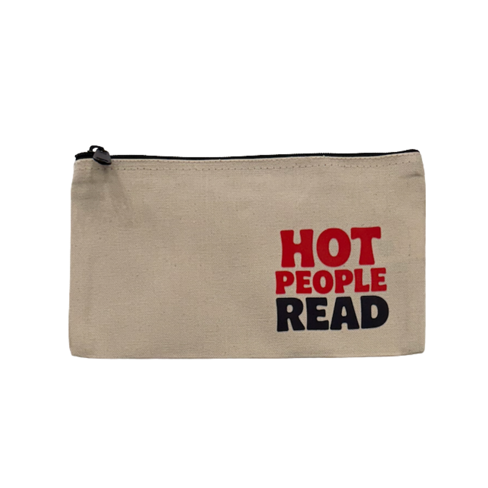 Pencil Pouch- Hot People Read