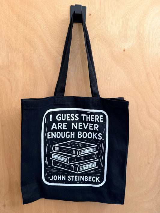 Never Enough Books Tote Bag