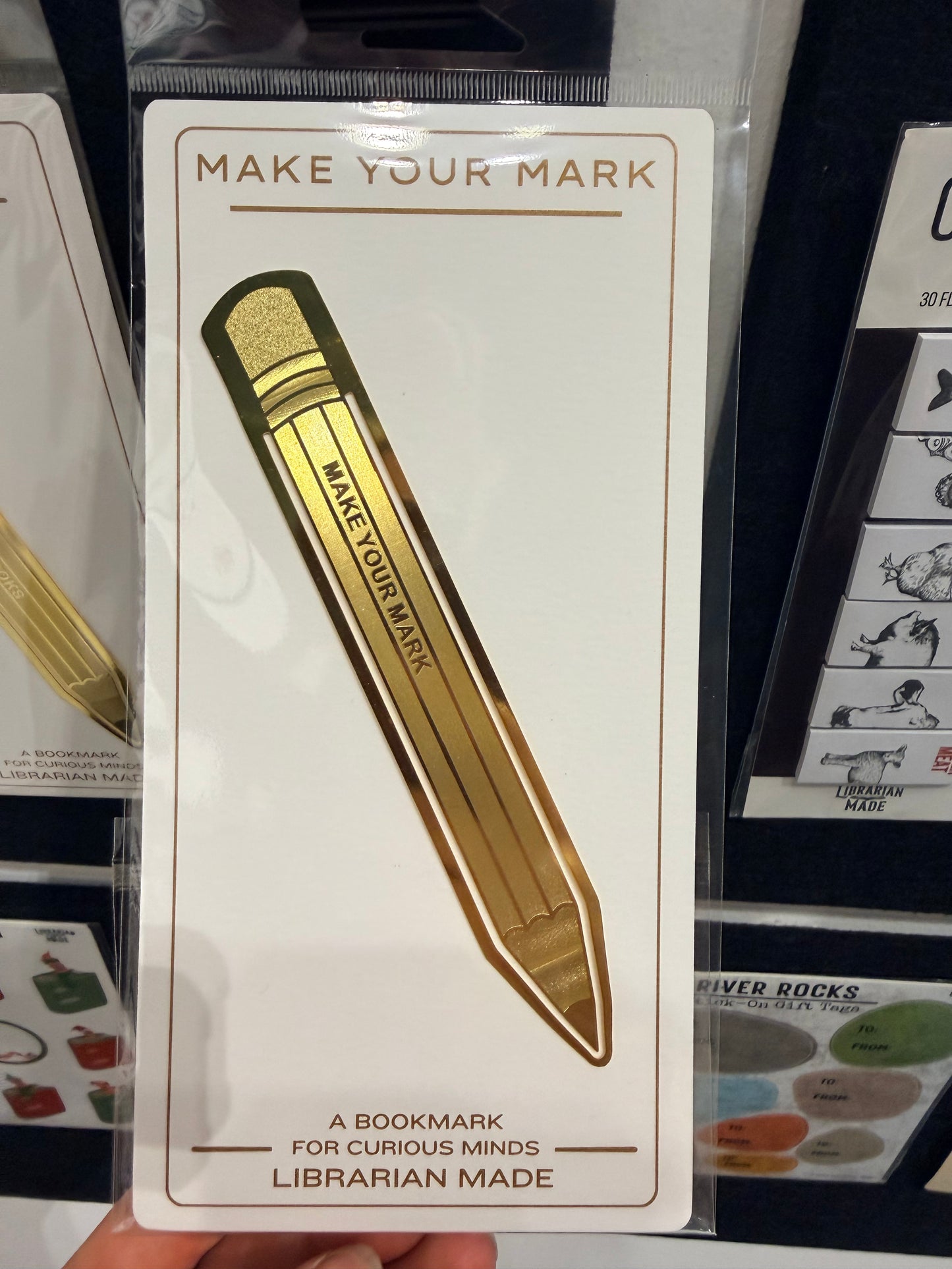 "Make Your Mark" Metal Bookmark - Limited Edition