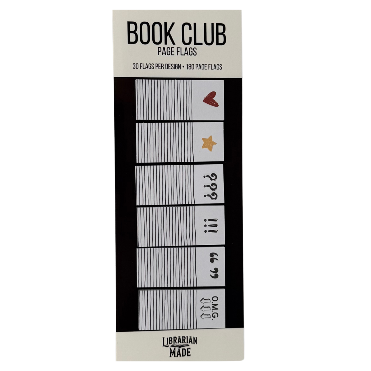 Emoji Page Flags for Book Club