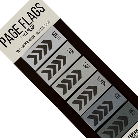 Book Club Page Flags that Slap