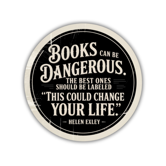 Books are Dangerous Sticker