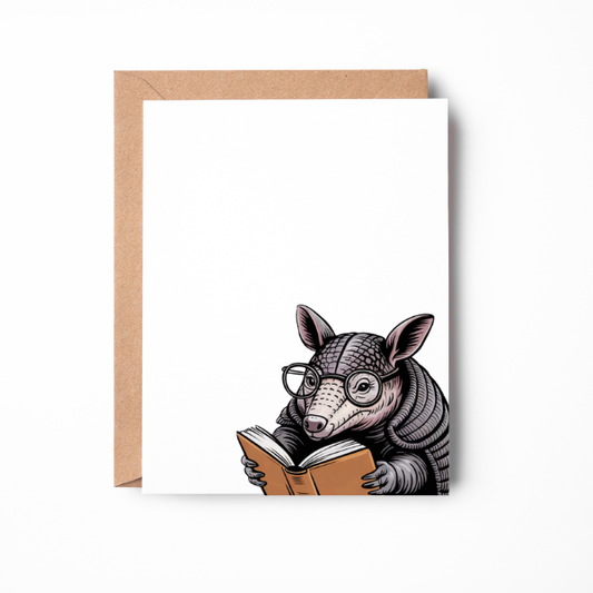 Armadillo Greeting Card