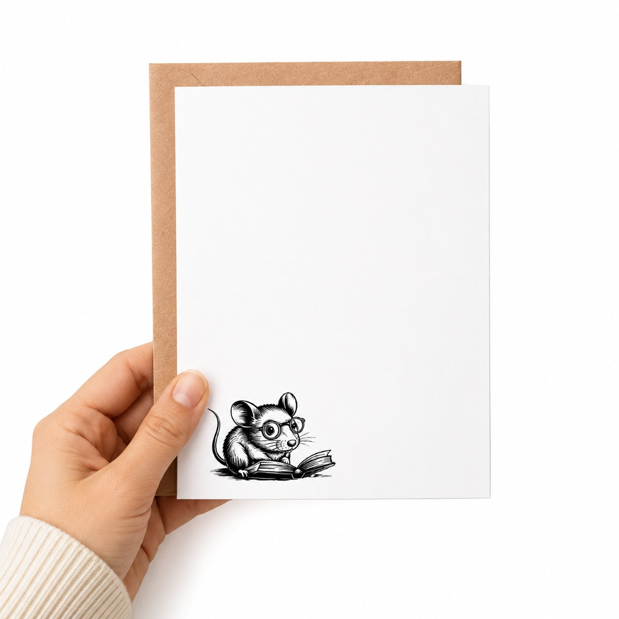 Mouse Greeting Card