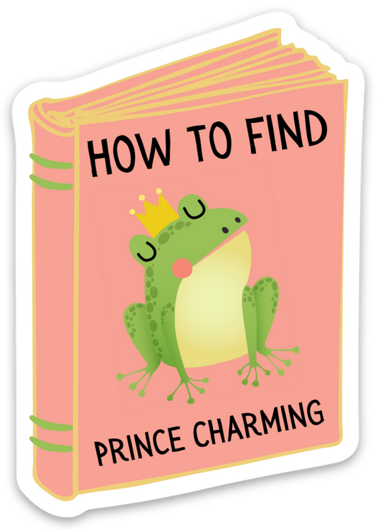 Book Sticker: How to Find Prince Charming