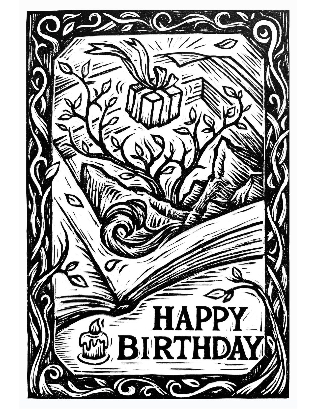 Happy Birthday Greeting Card
